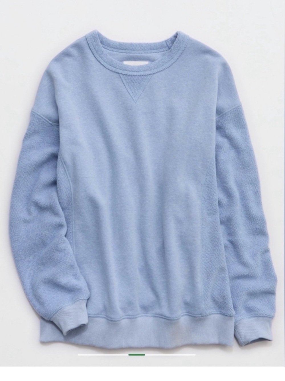 Aerie Chenille Sweatshirt in Monaco Blue